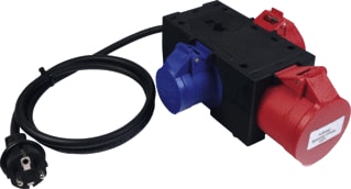 Benning - Toebeh./onderdelen meetinstrument 3-fach shock-proof plug