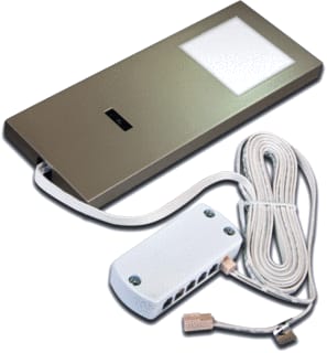 Hera - Plafond-/wandarmatuur Slim-Pad F 5W Ww Rvs Ir