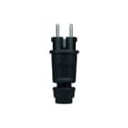 ABL - Connectivity Geaarde stekker contst 2p ra 3x2,5mm zwart