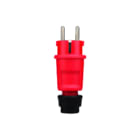ABL - Connectivity Geaarde stekker contst 2p ra 3x2,5mm rd/zw
