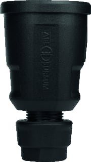 ABL - Connectivity Koppelcontactstop (geaard) koppkst ra 3x2,5mm zwart
