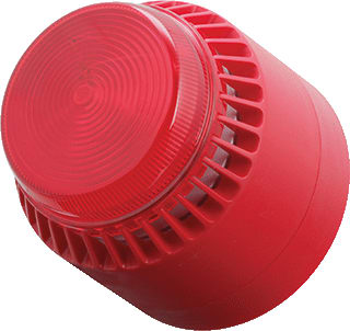 Eaton (Cooper Safety) - Flashni Optische/akoestische signaalgever Sirene/Flitser Hoog Rd 32T