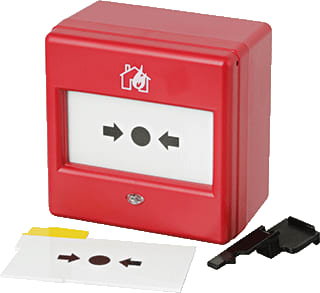 Eaton (Cooper Safety) - Handmelder Hm Univers Rood +R470&R680