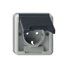 Gira - Spatwaterdicht opbouw Toebeh./onderdelen voor schakelaars bk wcd/ra sw opb grijs