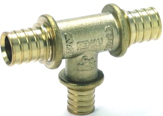 REHAU - RAUPEX Fitting met 3 aansluitingen 11690681001