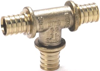REHAU - RAUPEX Fitting met 3 aansluitingen 11690721001