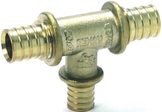 REHAU - RAUPEX Fitting met 3 aansluitingen 11690771001