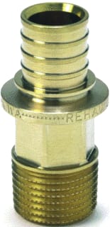 REHAU - RAUPEX Fitting met 2 aansluitingen Overgang 11 Lx 25-R 3/4
