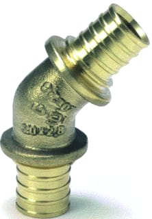 REHAU - RAUPEX Fitting met 2 aansluitingen Knie 11 Lx 32-32, 45 Grd