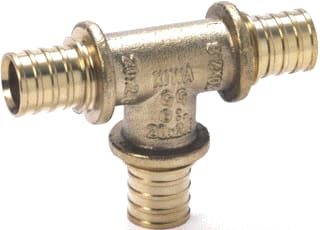 REHAU - RAUPEX Fitting met 3 aansluitingen 11691561001