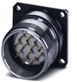 Phoenix Contact - Ronde connector, inbouw (z/kabel) 1597737