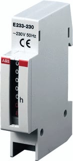 ABB - System pro M compact E233 Urenteller Urentelle E233/24V/60Hz