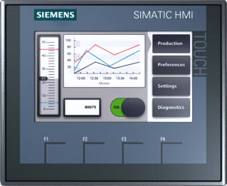Siemens - SIMATIC HMI Grafisch paneel Graf Pan 6Av2123-2Db03