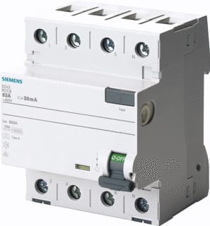 Siemens - 5SV Aardlekschakelaar Aardlekschak 5Sv3444-6