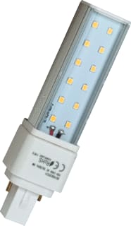 Bailey - LED-lamp led pl g24d 2pin 6w 3000k