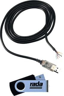 Rada - Sense USB-voeding Netwerk Kabel Softw
