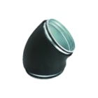AIR Spiralo® - KEN-LOK® Geïsoleerd Bocht rond luchtkanaal Geis.Gep.Bocht 45 160Gbdi