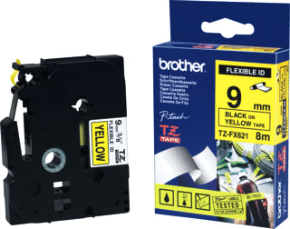 Brother - Labeltape Tape Tze-Fx621 G/Zw