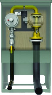 Gavilar - Installatiekast gasstraat-/meter Kast G65 P=100/30