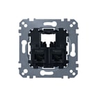 Schneider Electric Merten - Systeem M Datacontactdoos twisted pair Draagpl 2-V Lexcom Cat6A U
