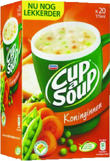Unox - drank/levensmiddelen CUP A SOUP KONINGIN. PK21