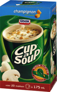 Unox - Drank/levensmiddelen Cup A Soup Champ.Cr Pk21
