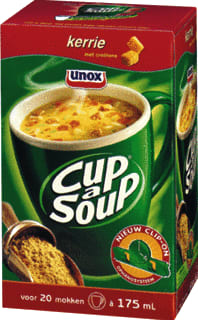 Unox - drank/levensmiddelen CUP A SOUP KERRIE.CR PK21