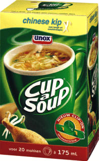 Unox - Drank/levensmiddelen Cup A Soup Chin.Kip Pk21