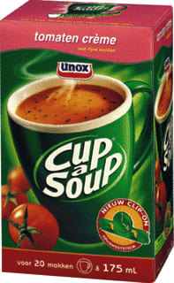 Unox - drank/levensmiddelen CUP A SOUP TOMAAT.CR PK21