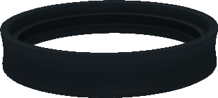 Burgerhout - Lippenring Afdring Rvs D100 Viton