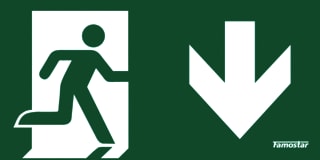 Famostar - Go! Picto Pictogram noodverlichting Go Ipp Beneden 7.0