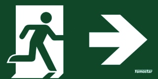 Famostar - Go! Picto Pictogram noodverlichting Go Ipp Rechts 7.1
