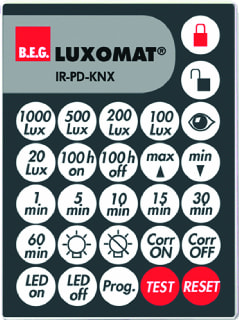 BEG - Luxomatnet IR-AFST Toebeh./onderdelen bewegingssensor Ir Afstandsbed Pd-Knx