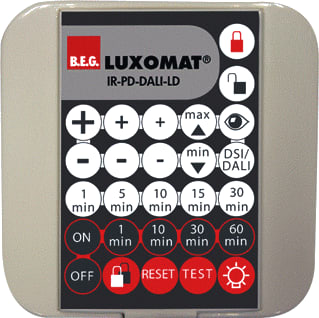 BEG - Luxomat IR-AFST Toebeh./onderdelen bewegingssensor Ir Afstandsbed Pd-Dali-Ld