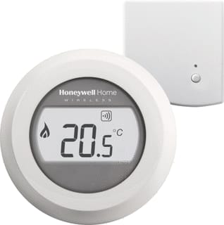 Honeywell Home - Round Wireless Ruimtethermostaat Modul. Draadloze Set