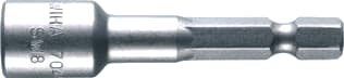 Wiha - Dop voor zeskantmoeren Dop Bit E6,3 7044 13,0X55