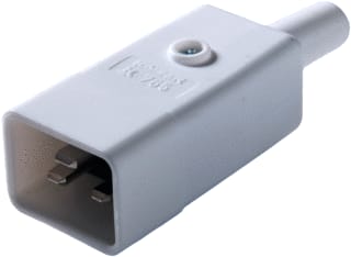 Martin Kaiser - Apparaatstekker/Contactdoos appstek ra c20 wit