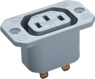Martin Kaiser - Apparaatstekker/Contactdoos appstek ra ib c13 gr, flens