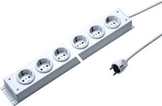 Martin Kaiser - Contactdooscombinatie contdsinatie 6v ra wit 1,5m
