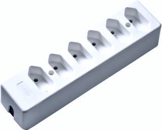 Martin Kaiser - Contactdooscombinatie contdsinatie 6v onaard wit