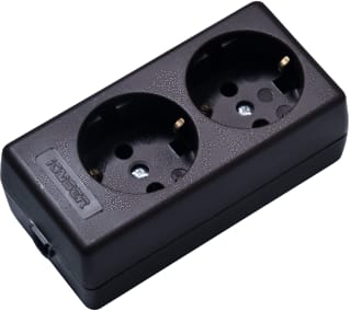 Martin Kaiser - Contactdooscombinatie contdsinatie 2v ra bruin