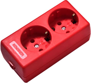 Martin Kaiser - Contactdooscombinatie contdsinatie 2v ra rood