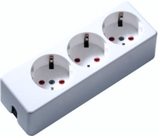 Martin Kaiser - Contactdooscombinatie contdsinatie 3v ra wit