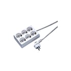 Martin Kaiser - Contactdooscombinatie Contdsinatie 6V Ra Wit 1,5M