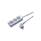 Martin Kaiser - Contactdooscombinatie Contdsinatie 3V Ra Wit 1,5M