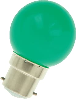 Bailey - LED Party Bulb LED-lamp b22d g45 230v 1w grn