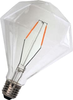 Bailey - Diamond LED-lamp led diamant e27 2w 2200k