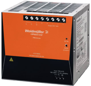 Weidmüller - Gelijkstroomvoedingseenheid Voed Pro Max 960W 24V 40A