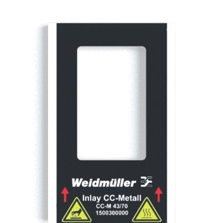 Weidmüller - Toebehoren/onderdelen fax/printer/all-in-1 INLAY CC-M 43/70