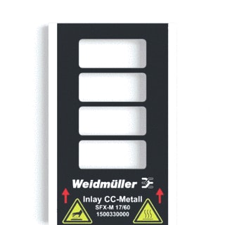 Weidmüller - Toebehoren/onderdelen fax/printer/all-in-1 INLAY SFX-M 17/60